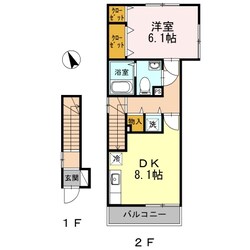 ファミール高津の物件間取画像